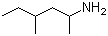 structure of CAS# 105-41-9, 1,3-Dimethylpentylamine;2-Amino-4-methylhexane