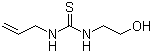 结构式 CAS# 105-81-7, N-(2-羟乙基)-N'-2-丙烯基硫脲; 1-烯丙基-3-(2-羟乙基)-2-硫脲