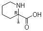 结构式 CAS# 105141-61-5, 2-甲基-2-(2R)-哌啶羧酸