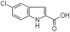 5-Chloroindole-2-carboxylic acid molecular structure (CAS 10517-21-2)