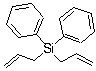 structure of CAS# 10519-88-7, Diallyldiphenylsilane