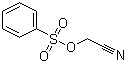 结构式 CAS# 10531-13-2, 氰甲基苯磺酸酯