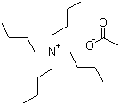 structure of CAS# 10534-59-5, Tetrabutylammonium acetate;TBAAc