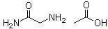 2-Aminoacetamide monoacetate molecular structure (CAS 105359-66-8)