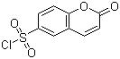 structure of CAS# 10543-42-7, Coumarin-6-sulfonyl chloride;2-Oxo-2H-1-benzopyran-6-sulfonyl chloride