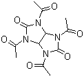 四乙酰甘脲分子结构 (CAS 10543-60-9)