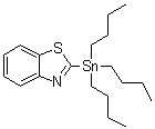 structure of CAS# 105445-58-7, 2-(Tributylstannyl)benzothiazole;2-(Tributylstannanyl)benzothiazole; 2-(Tributylstannyl)benzo[d]thiazole
