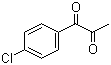 结构式 CAS# 10557-21-8, 1-(4-氯苯基)-1,2-丙二酮