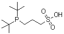 结构式 CAS# 1055888-89-5, 3-[二叔丁基膦基]-1-丙烷磺酸