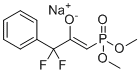 Sodium (Z)-1-(dimethoxyphosphoryl)-3,3-difluoro-3-phenylprop-1-en-2-olate molecular structure (CAS 1055985-86-8)
