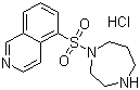 结构式 CAS# 105628-07-7, 盐酸法舒地尔; 六氢-1-(5-异喹啉磺酰基)-1H-1,4-二氮杂卓盐酸盐