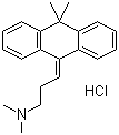 Melitracen hydrochloride  molecular structure (CAS 10563-70-9)