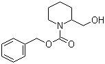 结构式 CAS# 105706-75-0, 1-N-苄氧羰基-2-羟甲基哌啶
