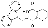 1-[(9H-Fluoren-9-ylmethoxy)carbonyl]piperidine-2-carboxylic acid molecular structure (CAS 105751-19-7)