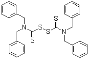 结构式 CAS# 10591-85-2, 二硫化四苄基秋兰姆; 橡胶促进剂 TBzTD