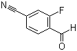 结构式 CAS# 105942-10-7, 4-氰基-2-氟苯甲醛