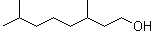 3,7-二甲基-1-辛醇分子结构 (CAS 106-21-8)