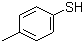 structure of CAS# 106-45-6, p-Toluenethiol;Toluene-4-thiol; 4-Methylbenzenethiol; 4-Methylthiophenol; p-Thiocresol