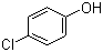 structure of CAS# 106-48-9, 4-Chlorophenol;4-Hydroxychlorobenzene