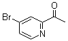 structure of CAS# 1060805-69-7, 1-(4-Bromopyridin-2-yl)ethanone