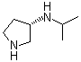 (3R)-N-(1-Methylethyl)-3-pyrrolidinamine molecular structure (CAS 1061682-29-8)