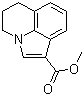 5,6-Dihydro-4H-pyrrolo[3,2,1-ij]quinoline-1-carboxylic acid methyl ester molecular structure (CAS 106202-39-5)