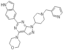 WAY 600 molecular structure (CAS 1062159-35-6)