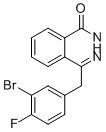 结构式 CAS# 1062292-60-7, 4-(3-溴-4-氟苄基)酞嗪-1(2H)-酮