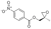 structure of CAS# 106268-96-6, (R)-(2-Methyloxiran-2-yl)methyl 4-nitrobenzoate