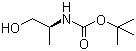 结构式 CAS# 106391-86-0, N-Boc-D-丙氨醇; (R)-(+)-2-(叔丁氧羰基氨基)-1-丙醇