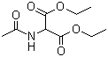 结构式 CAS# 1068-90-2, 乙酰氨基丙二酸二乙酯