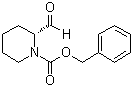 (2R)-2-Formyl-1-piperidinecarboxylic acid phenylmethyl ester molecular structure (CAS 1068012-41-8)