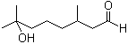羟基香茅醛分子结构 (CAS 107-75-5)