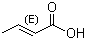 (E)-Crotonic acid molecular structure (CAS 107-93-7)