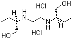Ethambutol dihydrochloride  molecular structure (CAS 1070-11-7)