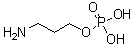 3-Aminopropyl dihydrogen phosphate molecular structure (CAS 1071-28-9)