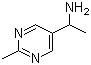 structure of CAS# 1071435-99-8, 1-(2-Methylpyrimidin-5-yl)ethanamine