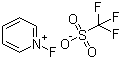 结构式 CAS# 107263-95-6, N-氟吡啶鎓三氟甲磺酸盐