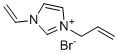 structure of CAS# 1072788-73-8, 1-Allyl-3-vinylimidazolium bromide;1-ethenyl-3-prop-2-enylimidazol-3-ium;bromide