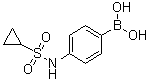 structure of CAS# 1072945-68-6, [4-[(Cyclopropylsulfonyl)amino]phenyl]boronic acid
