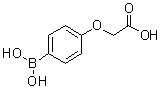 structure of CAS# 1072945-84-6, 2-(4-Boronophenoxy)acetic acid