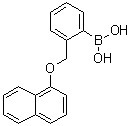 结构式 CAS# 1072951-77-9, [2-[(1-萘基氧基)甲基]苯基]硼酸