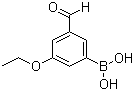 structure of CAS# 1072952-04-5, (3-Ethoxy-5-formylphenyl)boronic acid