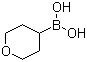 结构式 CAS# 1072952-46-5, 四氢吡喃-4-硼酸