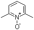 结构式 CAS# 1073-23-0, 2,6-二甲基吡啶 N-氧化物