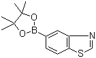 structure of CAS# 1073354-91-2, Benzothiazole-5-boronic acid pinacol ester;5-Benzothiazole boronic acid pinacol ester; 5-(4,4,5,5-Tetramethyl-1,3,2-dioxaborolan-2-yl)benzothiazole
