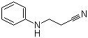 3-(苯氨基)丙腈分子结构 (CAS 1075-76-9)