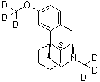 Deudextromethorphan molecular structure (CAS 1079043-55-2)