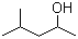 4-Methyl-2-pentanol molecular structure (CAS 108-11-2)