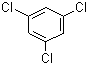 structure of CAS# 108-70-3, 1,3,5-Trichlorobenzene;TCB; Trichlorobenzene